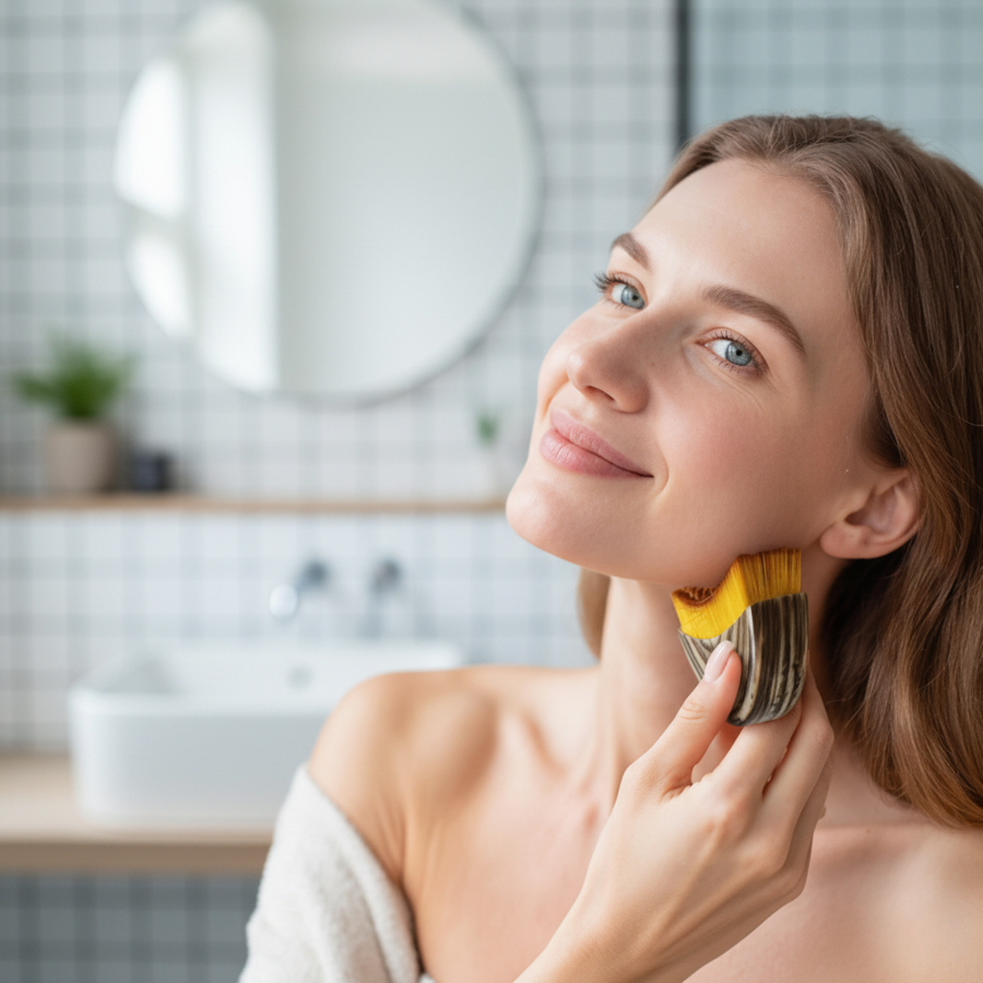 ELYO Sculpt Contour Brush™ från annan vinkel