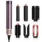 6-i-1 multi hair styler med fön plattång och locktång 30 och 40 mm