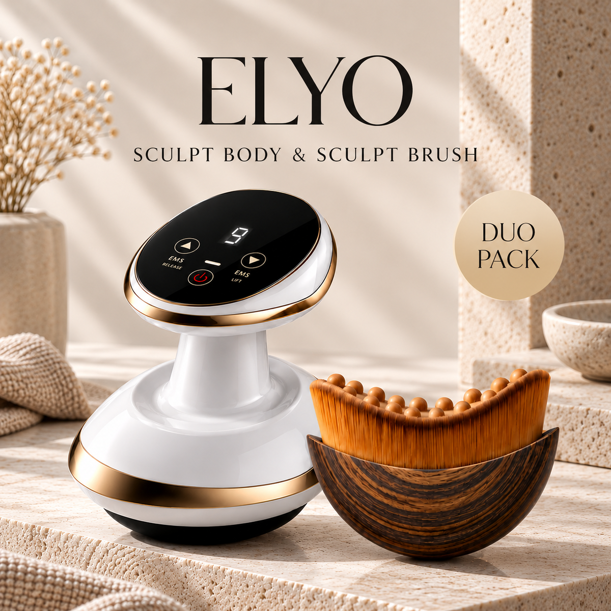 ELYO Sculpt Duo™ - Sculpting Set för Ansikte & Kropp