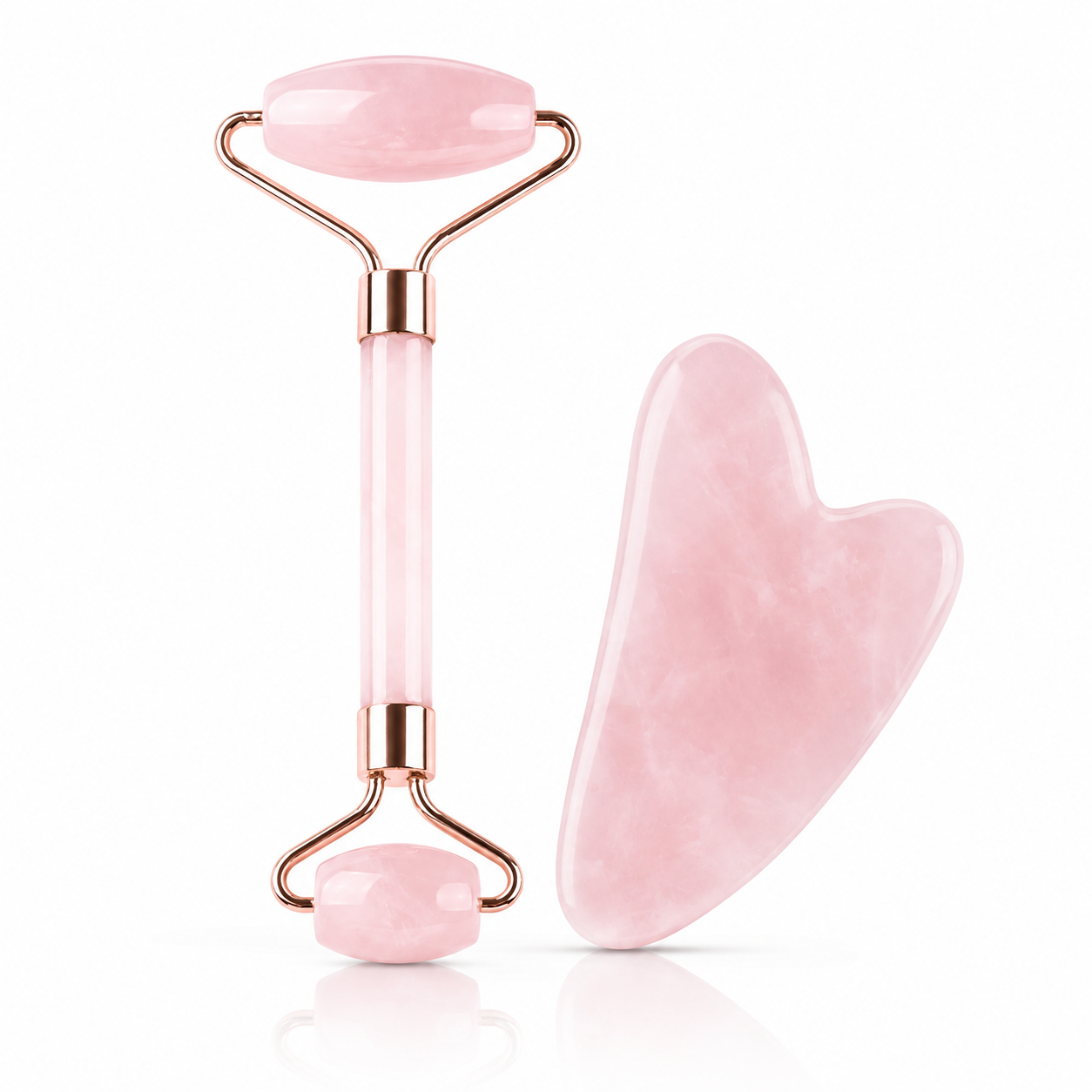 ELYO Jade Ritual jade roller och sculpting-verktyg i handformad naturlig sten för ansiktsmassage och konturering