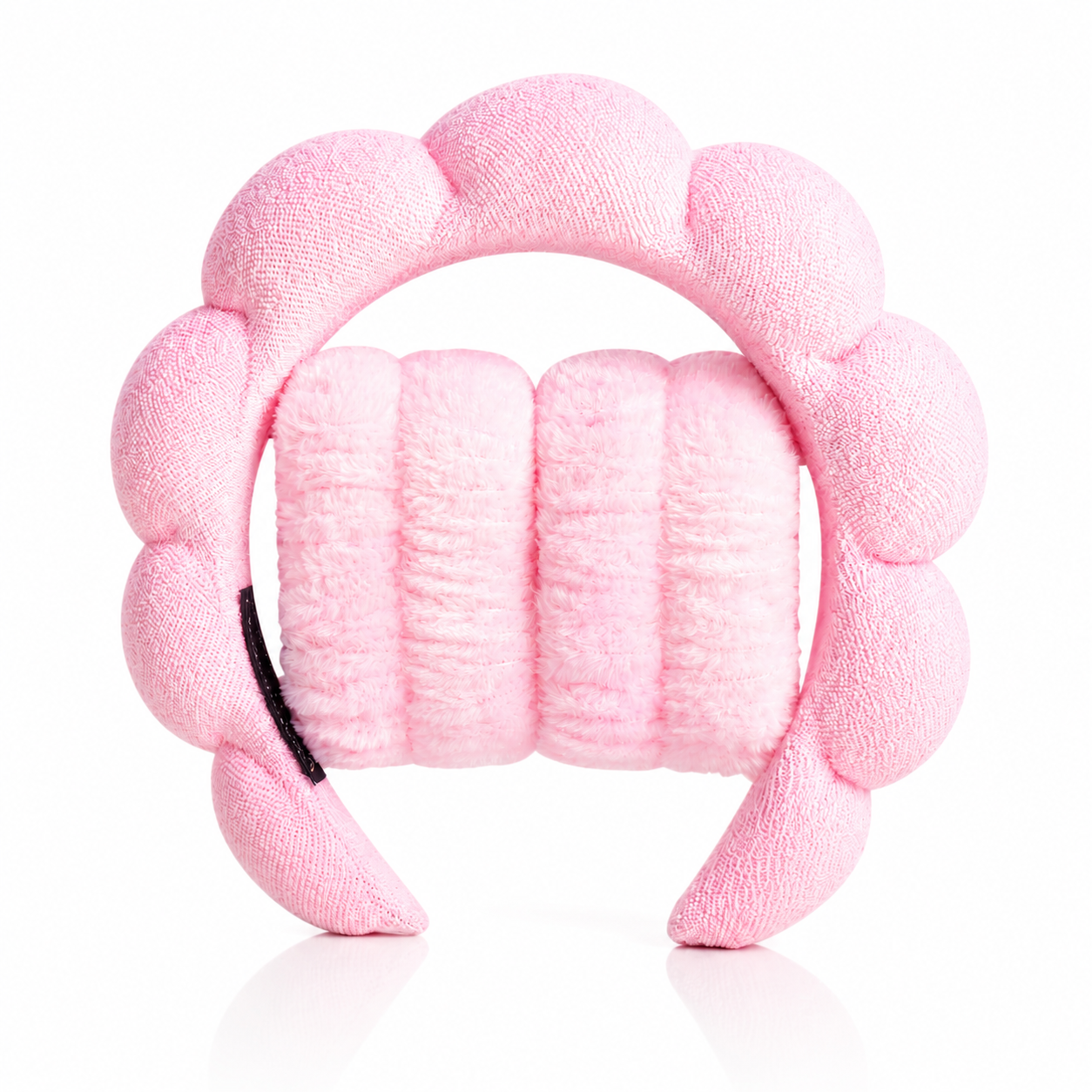 ELYO Headband Set – matchande pannband och armband i premium microfiber för skincare