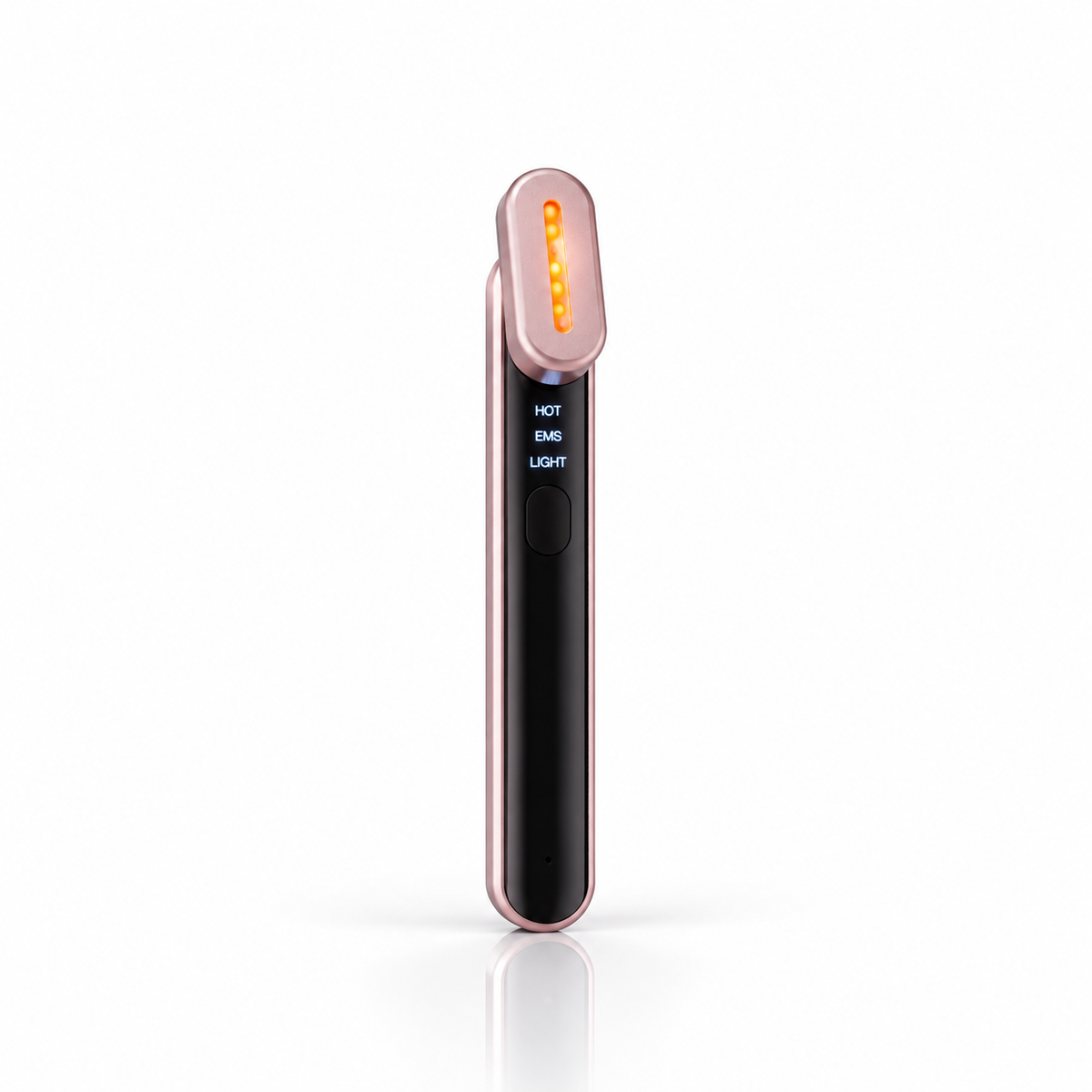 ELYO Glow Wand 7 färger LED EMS Microcurrent och värme för ansiktslyft