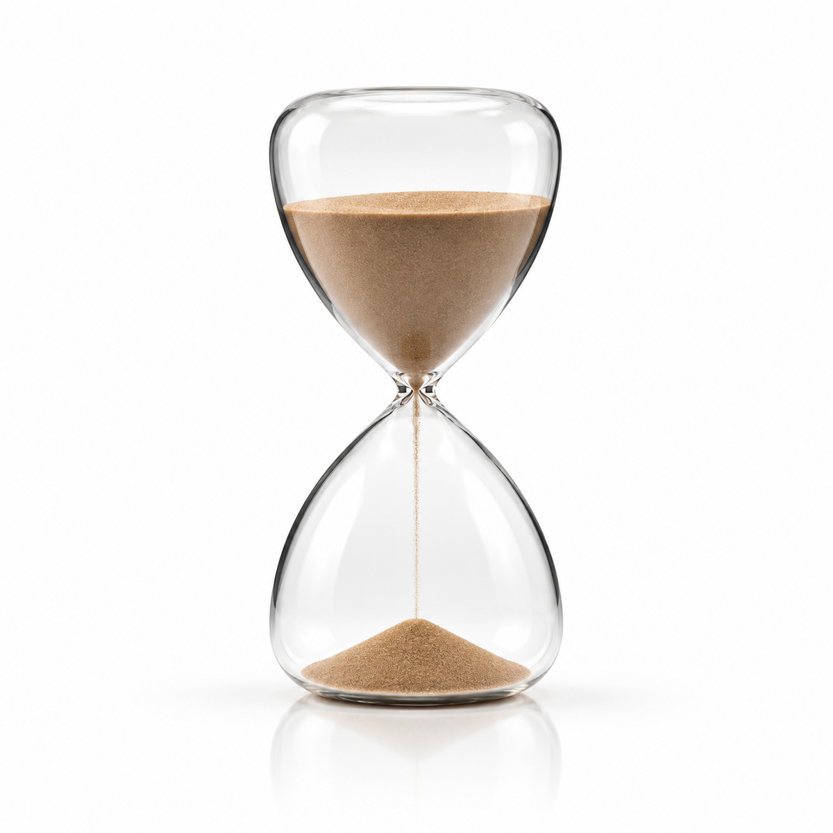 ELYO Moment Timglas 15 minuters mindfulness-timglas i Natural Sand