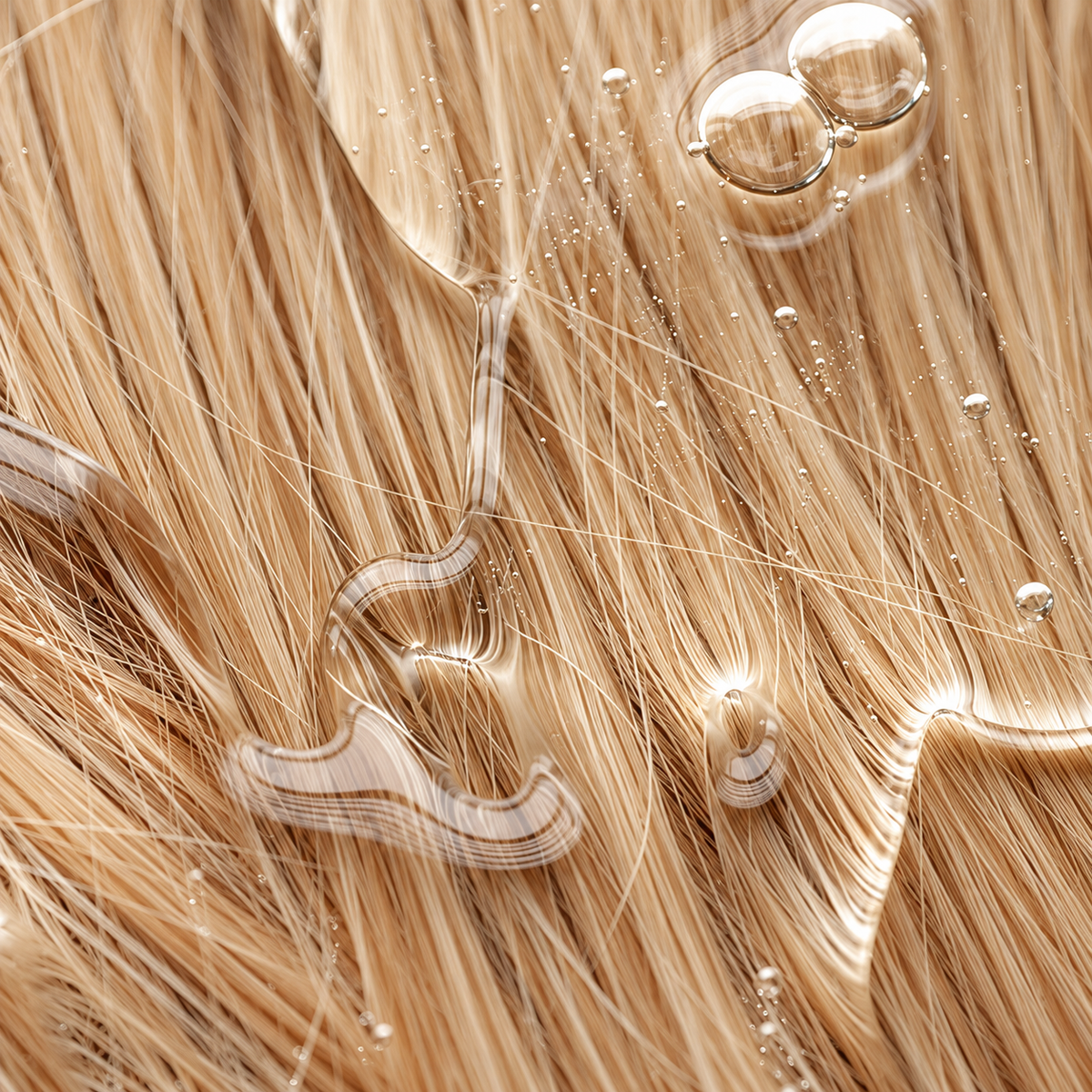 Keratin-schampo för fint tunt hår och skydd mot brytning