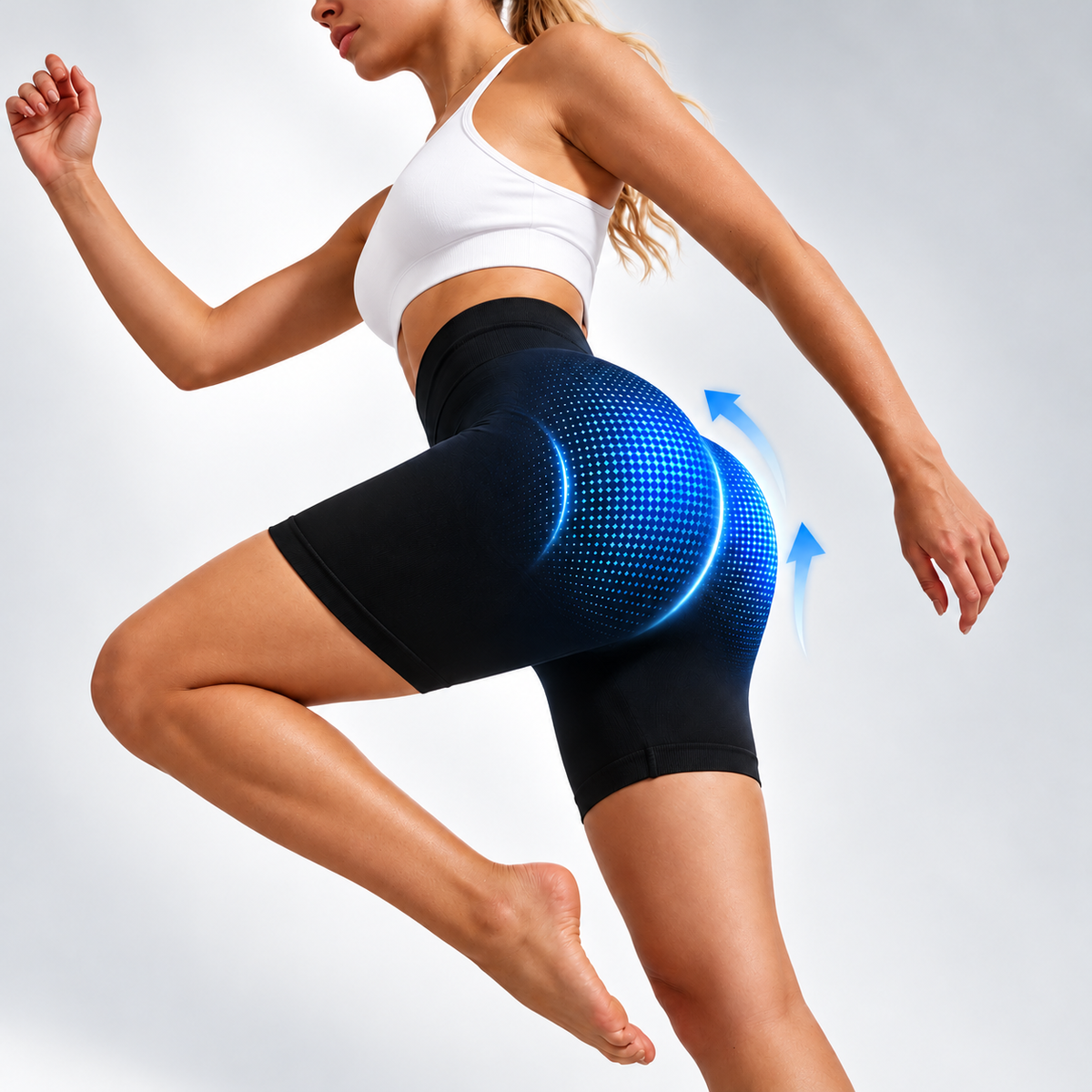 ELYO Sculpt Shorts™ – EMS Träningsshorts för Rumpa, Mage & Lår