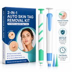 Skin Perfect kit innehållande 30 elastiska silikonband i två storlekar för hudflikborttagning hemma