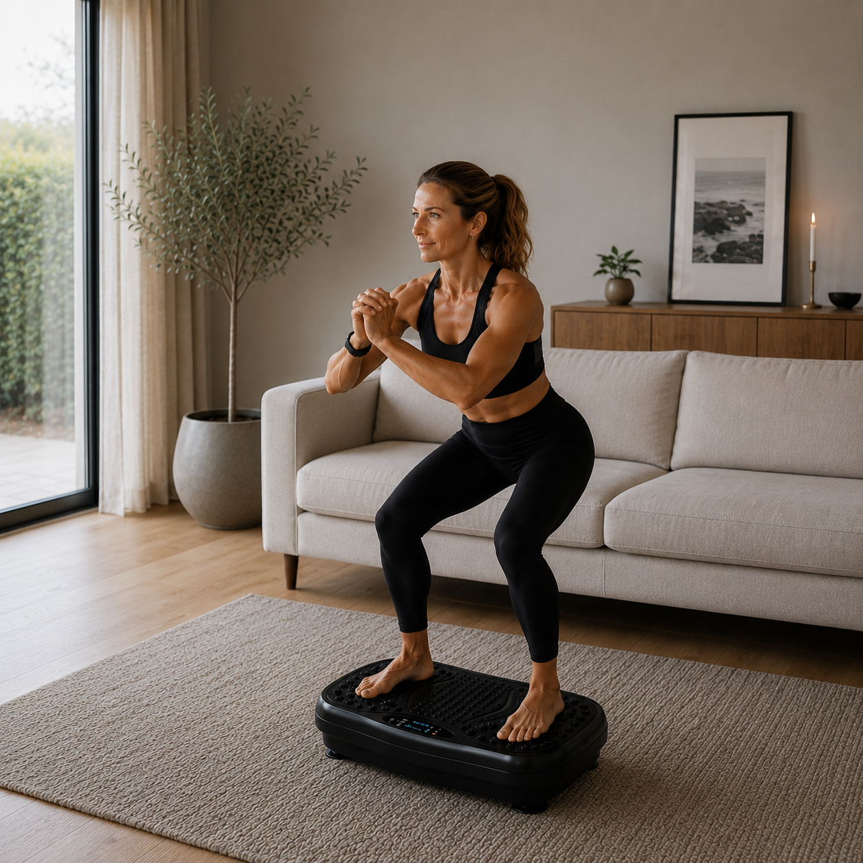 ELYO Vibra Sculpt™ – Komplett Vibrationsplatta för Cellulit, Kroppsformning & Förbränning