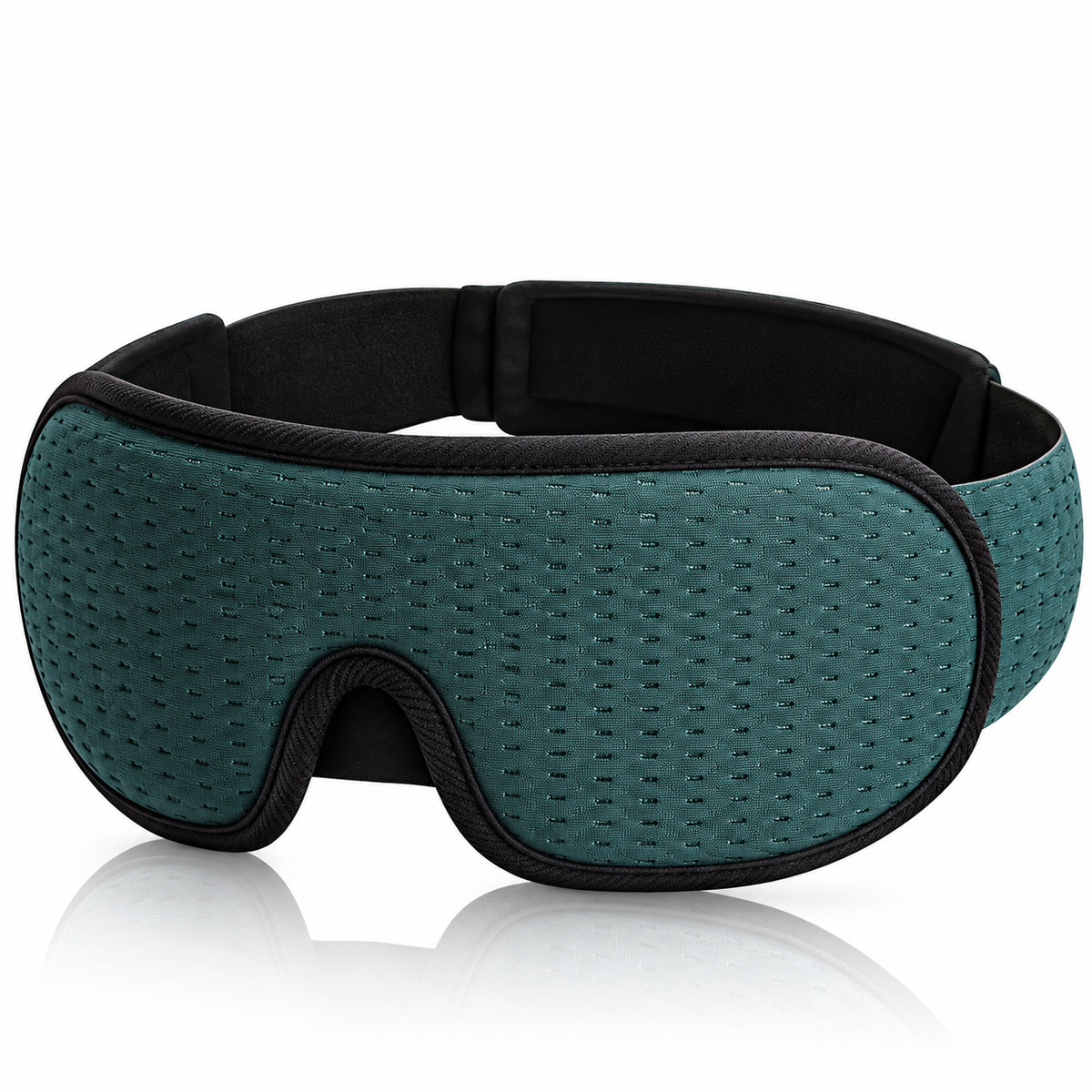 Justerbar kardborre sovmask för alla huvudstorlekar unisex