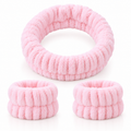 ELYO Beauty Headband Set pannband och handledsband för skincare