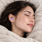 28dB noise cancelling silikon-öronproppar för nattbuller och snarkning