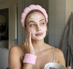 ELYO Headband Set Silk Cream – klassisk krämelegans