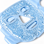 Ice Blue ansiktsmask med mjuk polyester och justerbara remmar