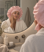 Silk Bonnet för perfekta lockar och bevarad blowout över natten