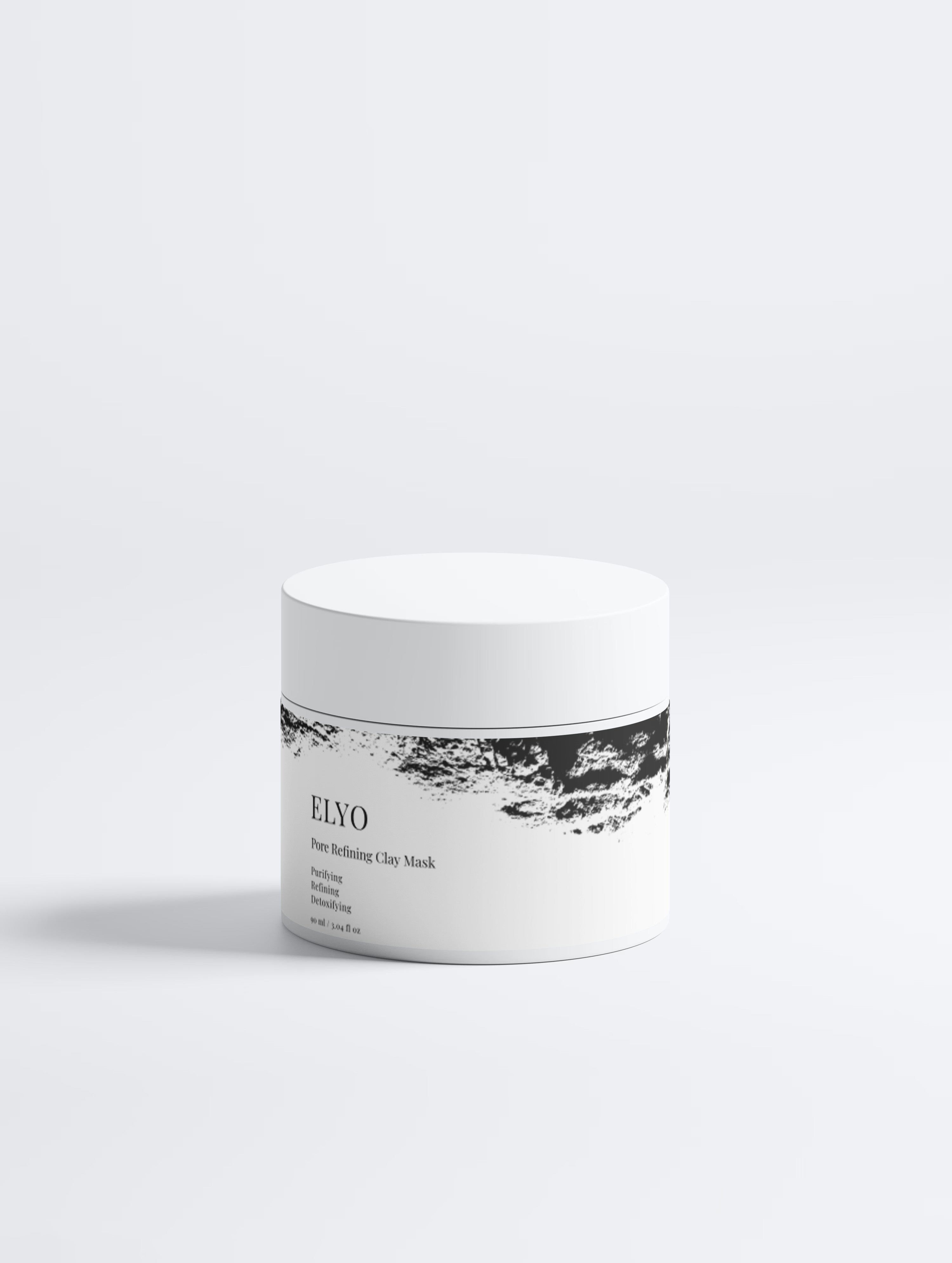 ELYO Pore Refining Clay Mask – djuprenande lermask med vit och grön lera