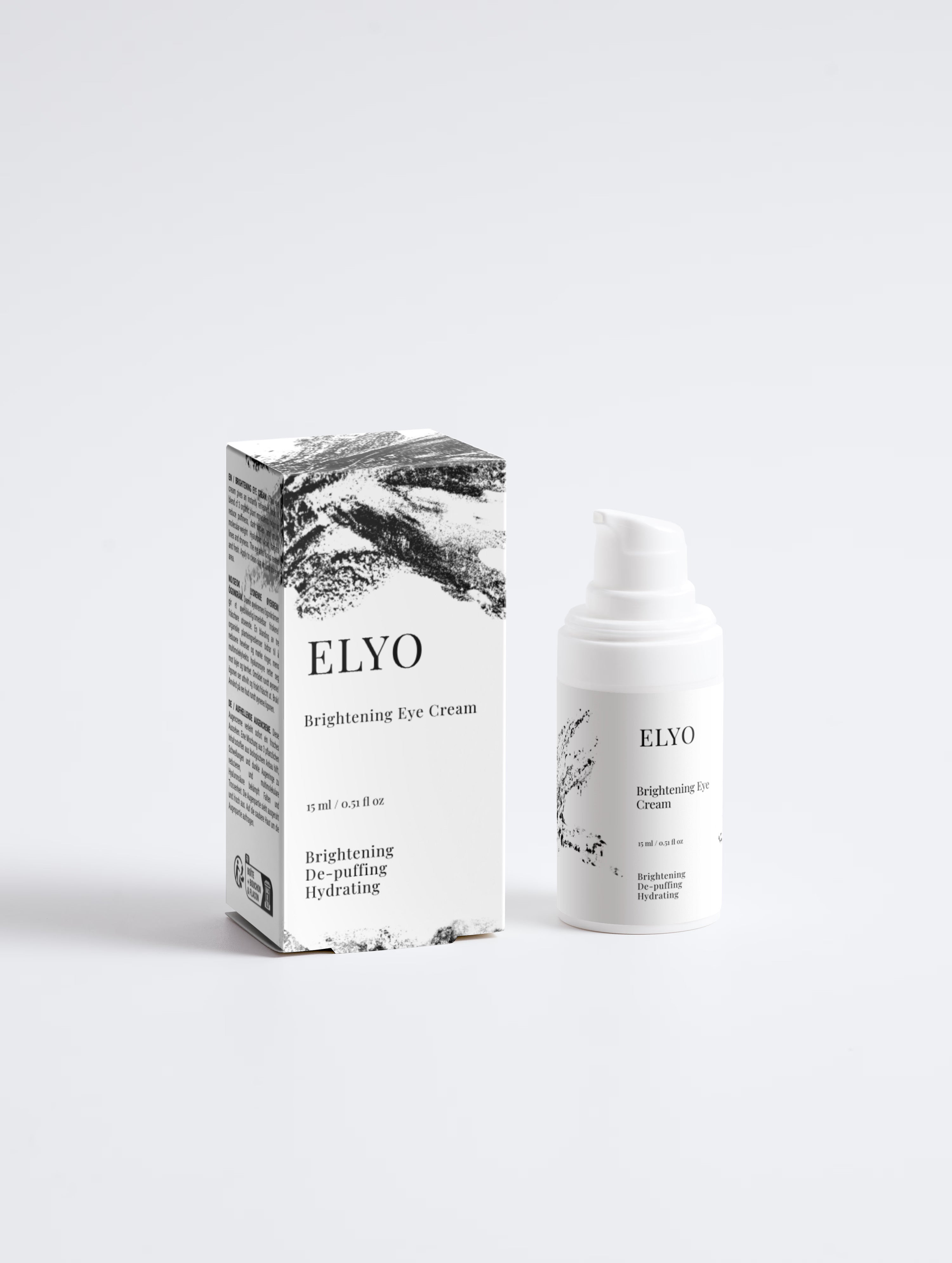 ELYO Brightening Eye Cream – ögonkräm mot mörka ringar och svullnad